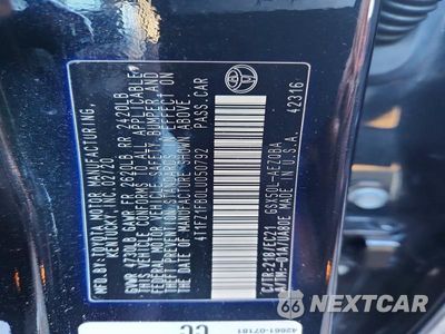 Zdjęcie 12 z 12 samochodu: 2020 TOYOTA AVALON TRD VIN:4T1FZ1FB0LU050792 - miniatura