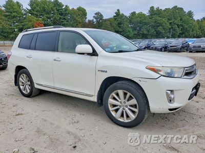 Czwarte zdjęcie samochodu z boku: 2013 TOYOTA HIGHLANDER HYBRID LIMITED VIN:JTEDC3EH5D2013860 - miniatura
