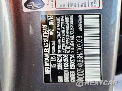 Zdjęcie 12 z 12 samochodu: 2017 MERCEDES-BENZ E 300 4MATIC VIN:WDDZF4KB8HA102038 - miniatura