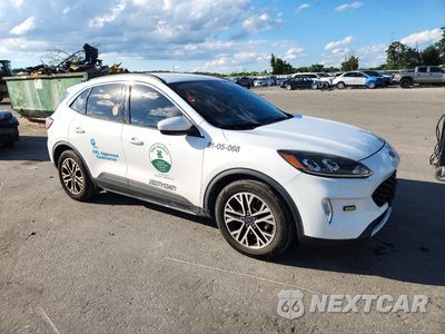 Czwarte zdjęcie samochodu z boku: 2020 FORD ESCAPE SEL VIN:1FMCU0H69LUB11780 - miniatura