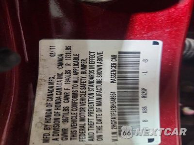 Zdjęcie 13 z 13 samochodu: 2011 HONDA CIVIC LX VIN:2HGFA1F52BH548954 - miniatura