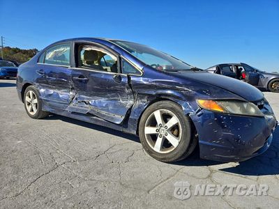Czwarte zdjęcie samochodu z boku: 2006 HONDA CIVIC EX VIN:1HGFA16806L022695 - miniatura