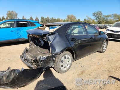 Trzecie zdjęcie samochodu z tyłu: 2014 TOYOTA COROLLA LE VIN:2T1BURHE1EC194262 - miniatura