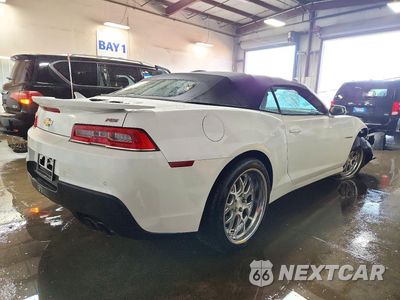Trzecie zdjęcie samochodu z tyłu: 2015 CHEVROLET CAMARO LT VIN:2G1FF3D31F9239787 - miniatura