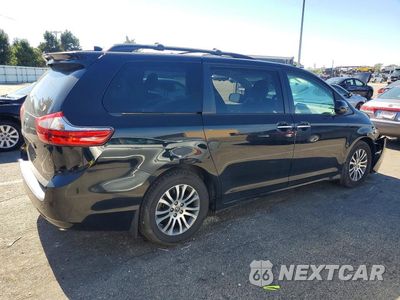 Trzecie zdjęcie samochodu z tyłu: 2020 TOYOTA SIENNA XLE 8-PASSENGER VIN:5TDYZ3DC8LS077506 - miniatura