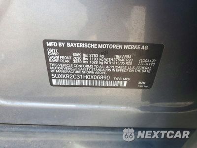 Zdjęcie 13 z 13 samochodu: 2017 BMW X5 SDRIVE35I VIN:5UXKR2C31H0X06890 - miniatura
