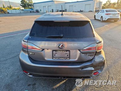 Zdjęcie 6 z 12 samochodu: 2013 LEXUS CT 200 VIN:JTHKD5BH9D2128257 - miniatura