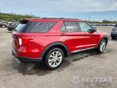 Trzecie zdjęcie samochodu z tyłu: 2023 FORD EXPLORER LIMITED VIN:1FMSK8FHXPGB96122 - miniatura