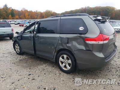 Drugie zdjęcie samochodu z przodu: 2011 TOYOTA SIENNA LE VIN:5TDKK3DC1BS127316 - miniatura