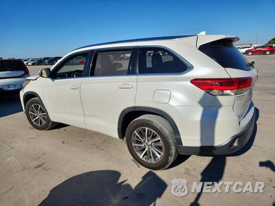 Drugie zdjęcie samochodu z przodu: 2018 TOYOTA HIGHLANDER XLE VIN:5TDKZRFH4JS533094 - miniatura
