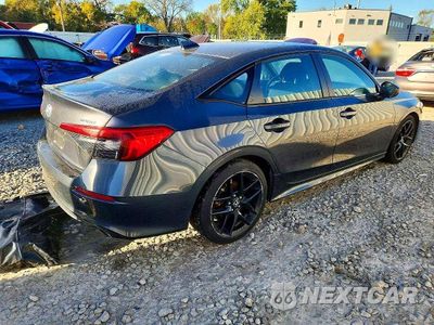 Trzecie zdjęcie samochodu z tyłu: 2022 HONDA CIVIC SPORT VIN:2HGFE2F50NH586701 - miniatura