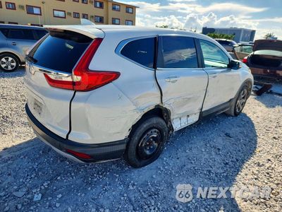 Trzecie zdjęcie samochodu z tyłu: 2017 HONDA CR-V EX VIN:5J6RW1H53HL015138 - miniatura