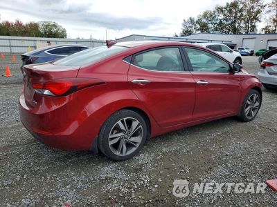 Trzecie zdjęcie samochodu z tyłu: 2014 HYUNDAI ELANTRA LIMITED VIN:5NPDH4AE2EH470598 - miniatura