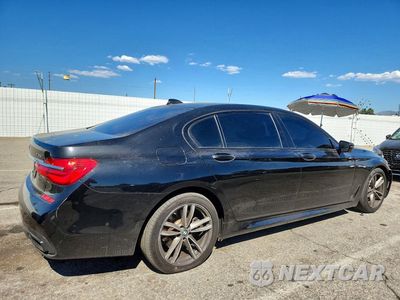 Trzecie zdjęcie samochodu z tyłu: 2016 BMW 750 XI VIN:WBA7F2C54GG417006 - miniatura
