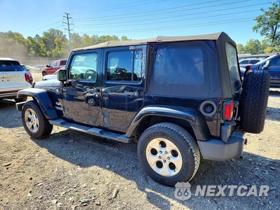 Drugie zdjęcie samochodu z przodu: 2014 JEEP WRANGLER UNLIMITED SAHARA VIN:1C4BJWEG1EL138487 - miniatura