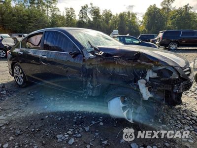 Czwarte zdjęcie samochodu z boku: 2014 HONDA ACCORD SPORT VIN:1HGCR2E58EA213719 - miniatura