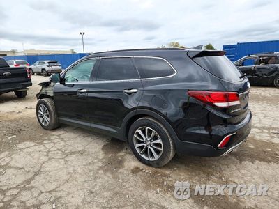 Drugie zdjęcie samochodu z przodu: 2017 HYUNDAI SANTA FE SE VIN:KM8SNDHF4HU187169 - miniatura