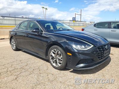 Czwarte zdjęcie samochodu z boku: 2023 HYUNDAI SONATA SEL VIN:KMHL64JA5PA280637 - miniatura