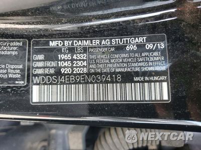 Zdjęcie 12 z 12 samochodu: 2014 MERCEDES-BENZ CLA 250 VIN:WDDSJ4EB9EN039418 - miniatura