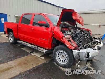 Czwarte zdjęcie samochodu z boku: 2017 CHEVROLET SILVERADO C1500 LT VIN:3GCPCREC7HG419001 - miniatura