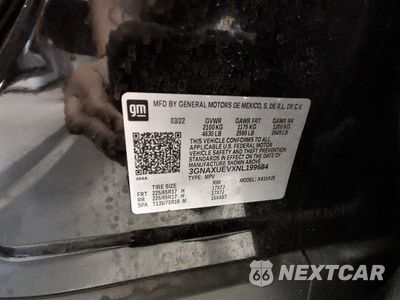 Zdjęcie 13 z 13 samochodu: 2022 CHEVROLET EQUINOX LT VIN:3GNAXUEVXNL199684 - miniatura