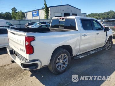 Trzecie zdjęcie samochodu z tyłu: 2021 CHEVROLET SILVERADO K1500 HIGH COUNTRY VIN:1GCUYHEL6MZ293111 - miniatura