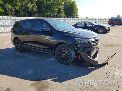 Czwarte zdjęcie samochodu z boku: 2024 CHEVROLET EQUINOX LS VIN:3GNAXHEG0RL287240 - miniatura