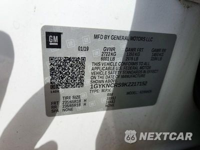 Zdjęcie 12 z 12 samochodu: 2019 CADILLAC XT5 LUXURY VIN:1GYKNCRS9KZ217152 - miniatura