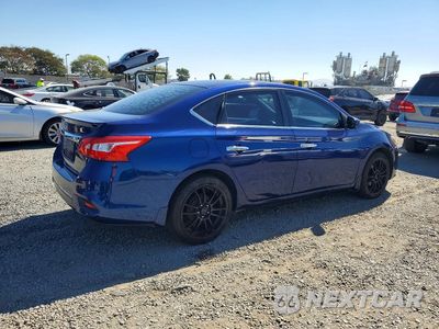 Trzecie zdjęcie samochodu z tyłu: 2017 NISSAN SENTRA S VIN:3N1AB7AP7HY237401 - miniatura
