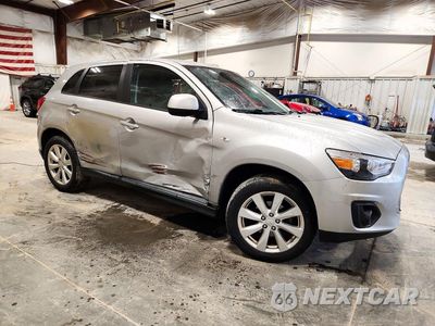 Czwarte zdjęcie samochodu z boku: 2015 MITSUBISHI OUTLANDER SPORT ES VIN:4A4AR3AU2FE039769 - miniatura