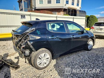 Trzecie zdjęcie samochodu z tyłu: 2020 NISSAN LEAF S VIN:1N4AZ1BP8LC311596 - miniatura