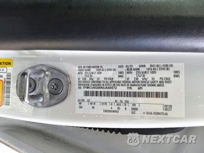 Zdjęcie 13 z 14 samochodu: 2022 FORD ESCAPE SE VIN:1FMCU9G68NUA60572 - miniatura