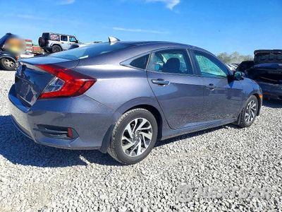 Trzecie zdjęcie samochodu z tyłu: 2017 HONDA CIVIC EX VIN:19XFC2F78HE021618 - miniatura