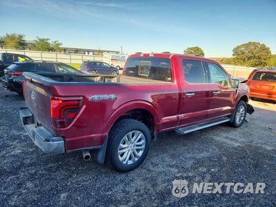 Trzecie zdjęcie samochodu z tyłu: 2026 FORD F150 LARIAT VIN:1FTFW5L82TKE34517 - miniatura