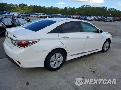 Trzecie zdjęcie samochodu z tyłu: 2015 HYUNDAI SONATA HYBRID BASE VIN:KMHEC4A41FA138456 - miniatura