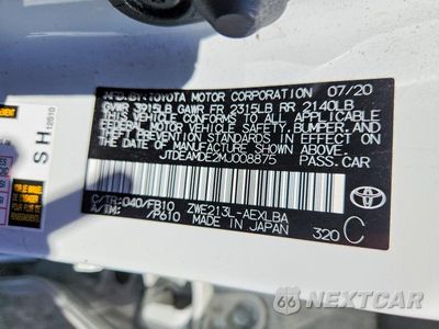 Zdjęcie 13 z 13 samochodu: 2021 TOYOTA COROLLA LE VIN:JTDEAMDE2MJ008875 - miniatura