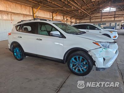 Czwarte zdjęcie samochodu z boku: 2018 TOYOTA RAV4 LIMITED VIN:JTMDFREV2JJ733879 - miniatura