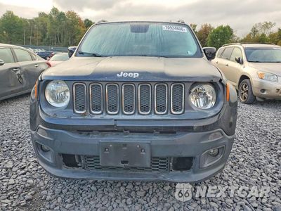 Piąte zdjęcie samochodu w środku: 2016 JEEP RENEGADE LATITUDE VIN:ZACCJBBT6GPD59614 - miniatura