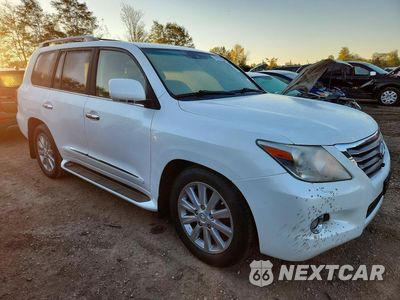 Czwarte zdjęcie samochodu z boku: 2011 LEXUS LX 570 VIN:JTJHY7AX3B4069743 - miniatura