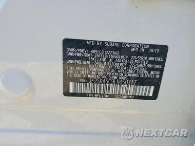 Zdjęcie 13 z 13 samochodu: 2020 SUBARU FORESTER LIMITED VIN:JF2SKASC9LH450317 - miniatura