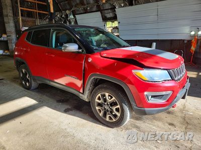 Czwarte zdjęcie samochodu z boku: 2018 JEEP COMPASS TRAILHAWK VIN:3C4NJDDB4JT129269 - miniatura
