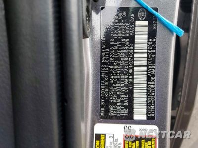 Zdjęcie 12 z 12 samochodu: 2019 TOYOTA CAMRY XSE VIN:4T1B61HK1KU740893 - miniatura