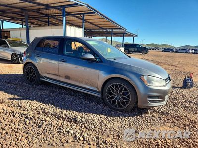 Czwarte zdjęcie samochodu z boku: 2015 VOLKSWAGEN GOLF TDI VIN:3VW2A7AU8FM021293 - miniatura
