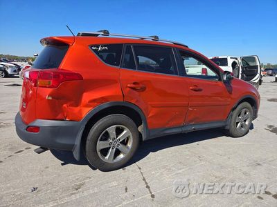 Trzecie zdjęcie samochodu z tyłu: 2015 TOYOTA RAV4 XLE VIN:JTMRFREV4FD159605 - miniatura