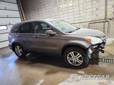 Czwarte zdjęcie samochodu z boku: 2010 HONDA CR-V EXL VIN:5J6RE4H72AL018074 - miniatura