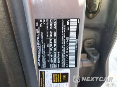 Zdjęcie 13 z 13 samochodu: 2015 MERCEDES-BENZ GL 550 4MATIC VIN:4JGDF7DE1FA557948 - miniatura