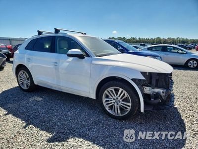 Czwarte zdjęcie samochodu z boku: 2019 AUDI Q5 PREMIUM PLUS VIN:WA1BNAFY3K2103654 - miniatura
