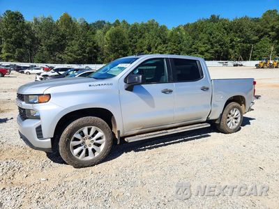 2021 CHEVROLET SILVERADO C1500 CUSTOM 3GCPWBEKXMG317790 - główne zdjęcie licytacji z USA - miniatura