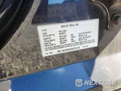 Zdjęcie 12 z 12 samochodu: 2025 TESLA MODEL Y VIN:7SAYGDED3SF255105 - miniatura