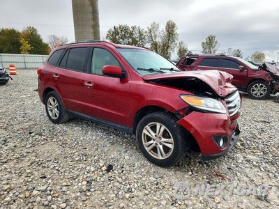 Czwarte zdjęcie samochodu z boku: 2012 HYUNDAI SANTA FE LIMITED VIN:5XYZK4AG8CG112449 - miniatura